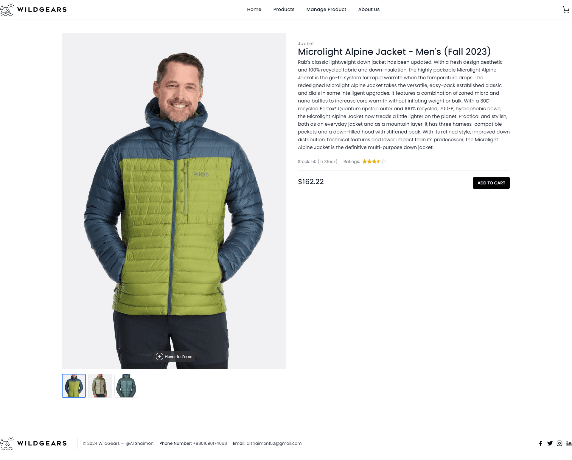 WildGears - Your Ultimate Camping Gear Destination screenshot 3