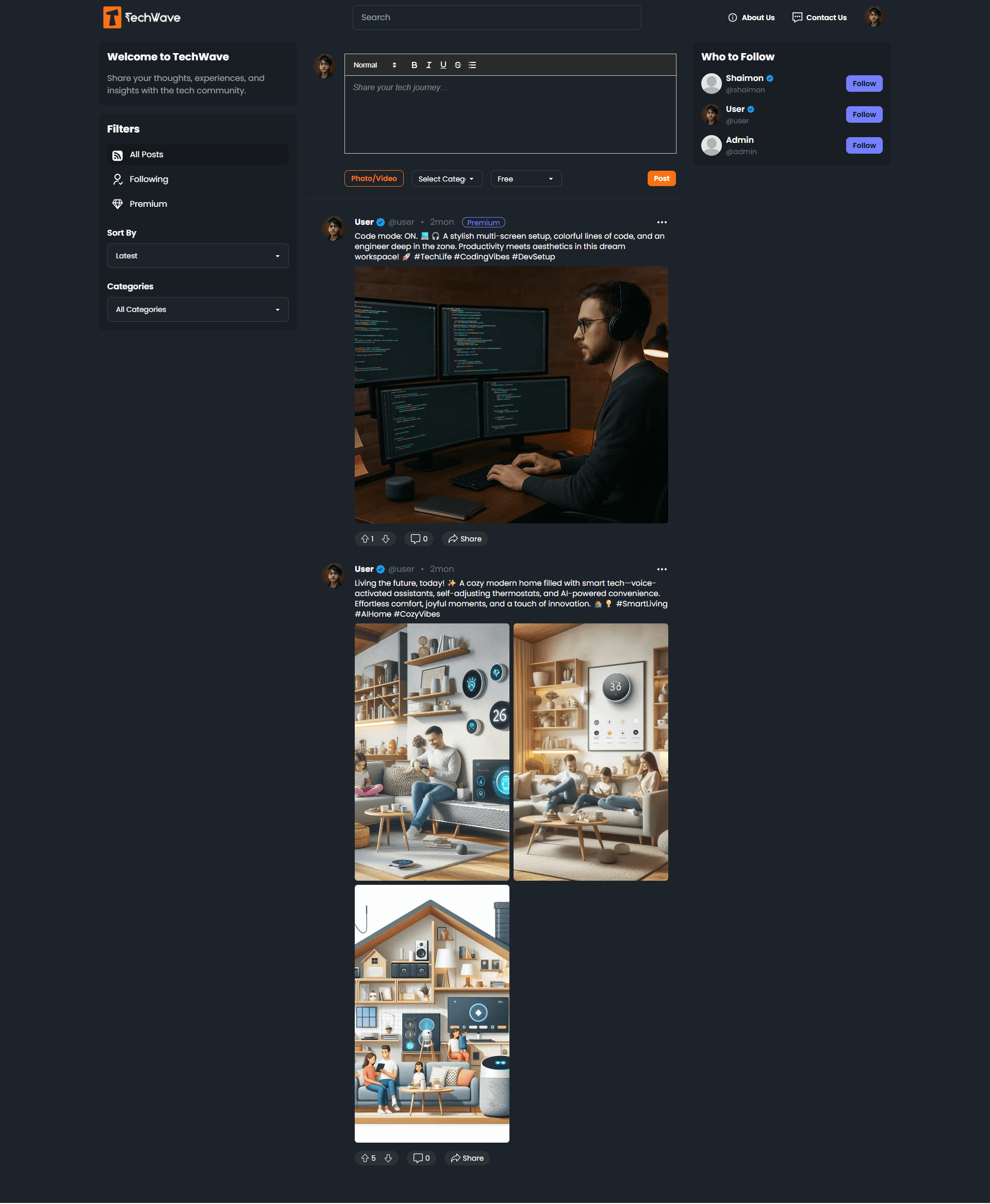 TechWave - Ride the Tide of Innovation
